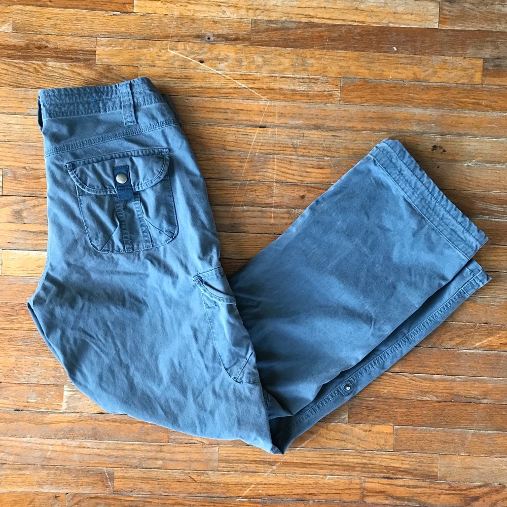 Kuhl Splash Roll-up Pants, Convertible Outdoor Hiking Ankle Pants, Women's 4